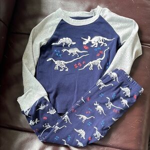 Unbranded cotton dinosaur print pj set size 3t